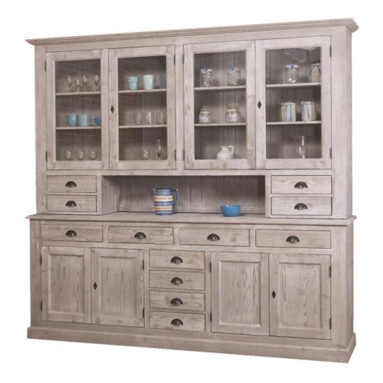 mediterran cottage angol stilusu klasszikus tomorfa vitrines talaloszekreny nagymeretu konyha nappali videki paraszthaz balaton nyaralo.jpg